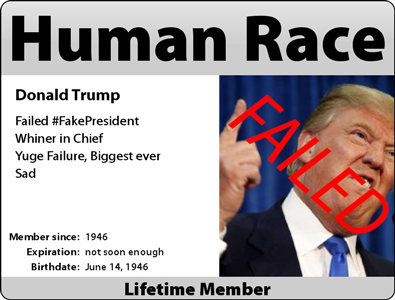 Failed Member human race